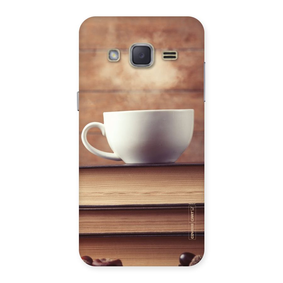 Coffee And Bookworm Back Case for Galaxy J2