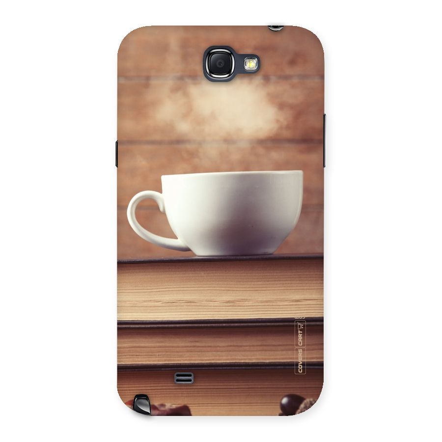 Coffee And Bookworm Back Case for Galaxy Note 2