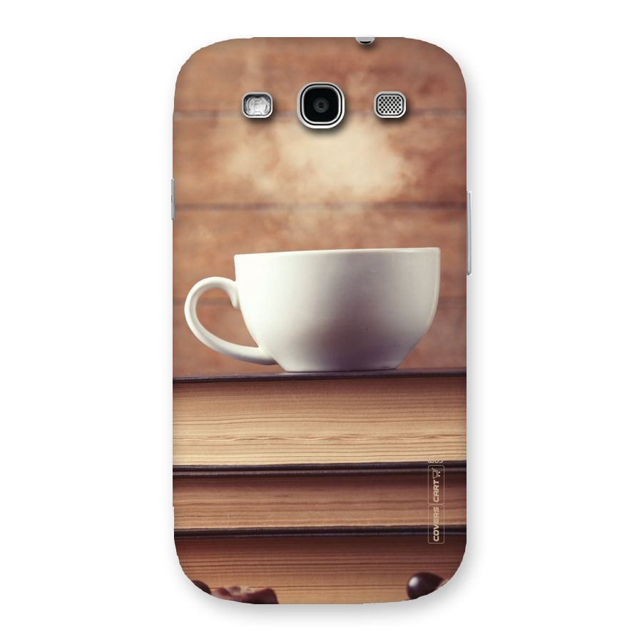 Coffee And Bookworm Back Case for Galaxy S3