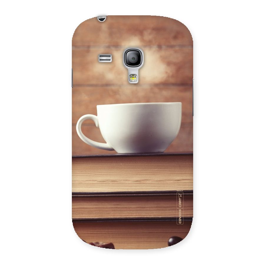 Coffee And Bookworm Back Case for Galaxy S3 Mini