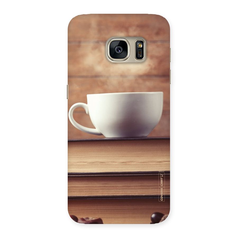 Coffee And Bookworm Back Case for Galaxy S7