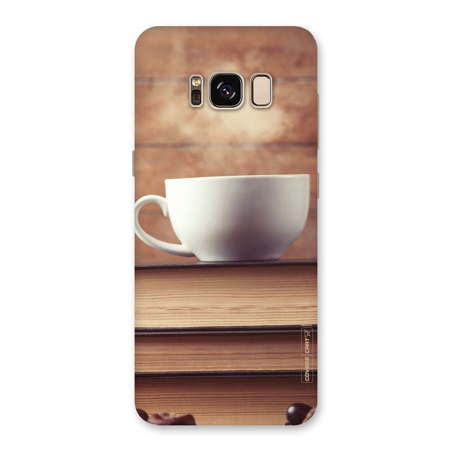 Coffee And Bookworm Back Case for Galaxy S8
