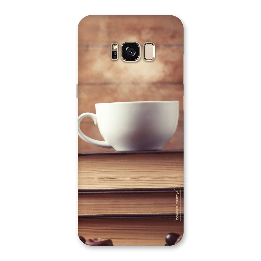 Coffee And Bookworm Back Case for Galaxy S8 Plus