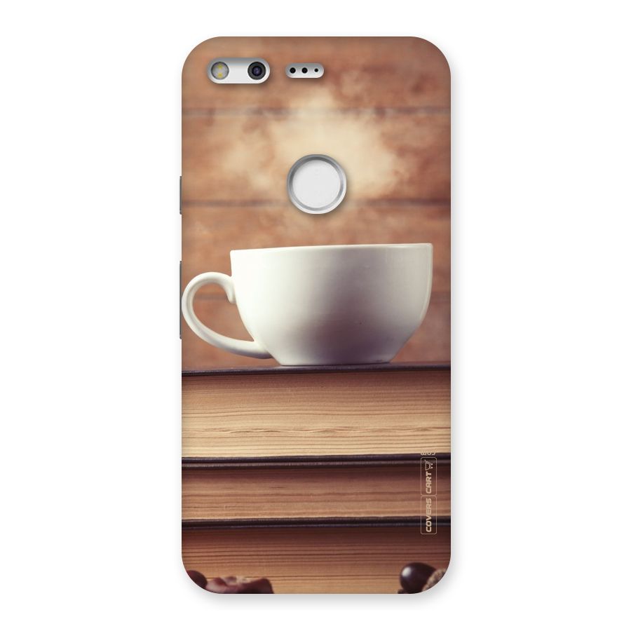 Coffee And Bookworm Back Case for Google Pixel