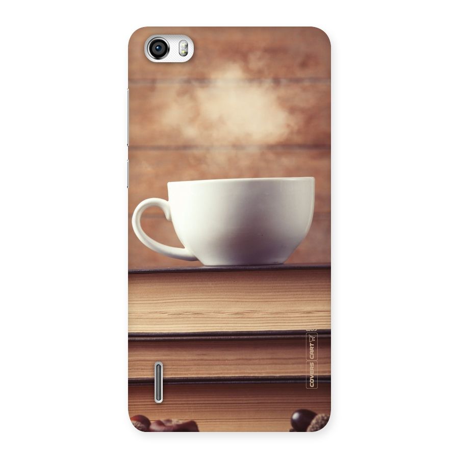 Coffee And Bookworm Back Case for Honor 6