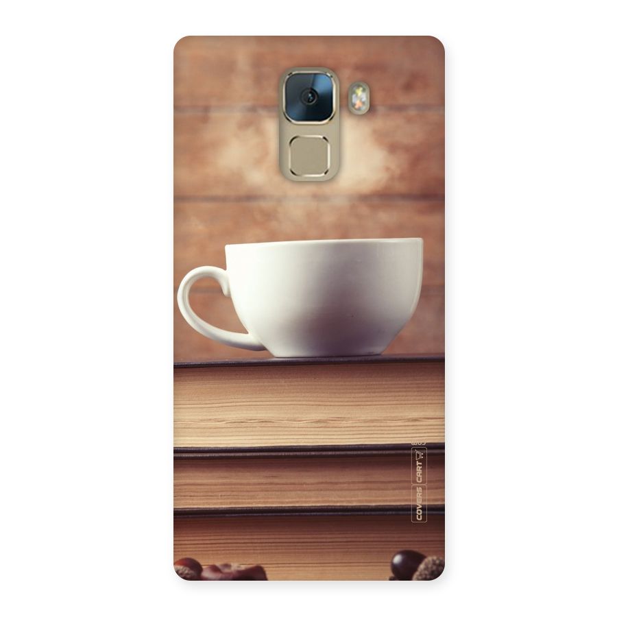 Coffee And Bookworm Back Case for Huawei Honor 7