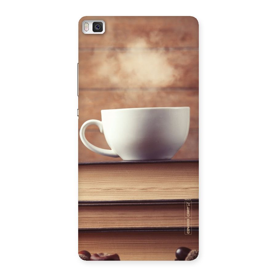 Coffee And Bookworm Back Case for Huawei P8