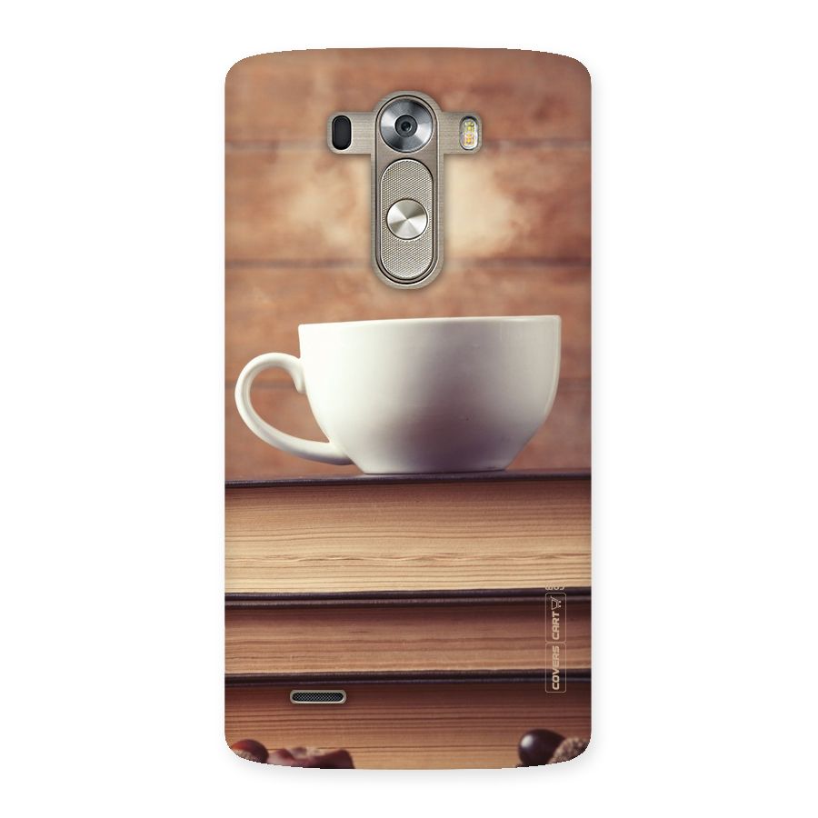 Coffee And Bookworm Back Case for LG G3