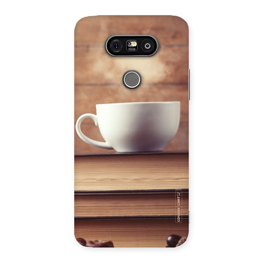 Coffee And Bookworm Back Case for LG G5