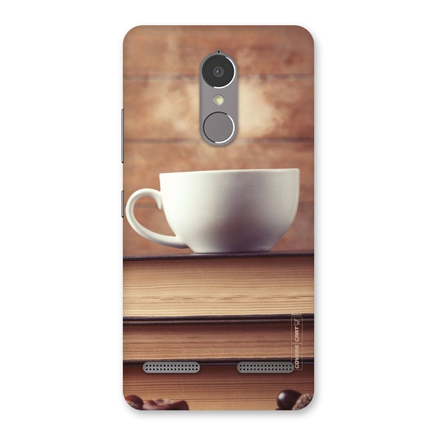 Coffee And Bookworm Back Case for Lenovo K6