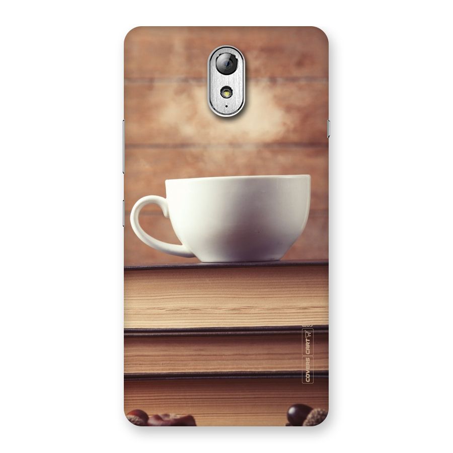 Coffee And Bookworm Back Case for Lenovo Vibe P1M