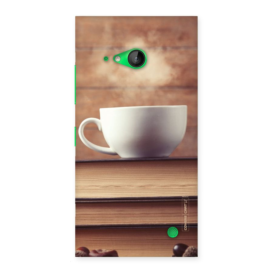 Coffee And Bookworm Back Case for Lumia 730