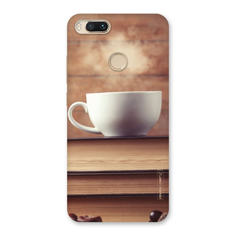 Coffee And Bookworm Back Case for Mi A1