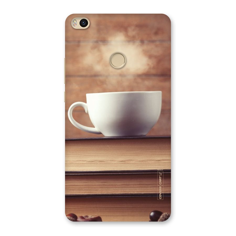 Coffee And Bookworm Back Case for Mi Max 2