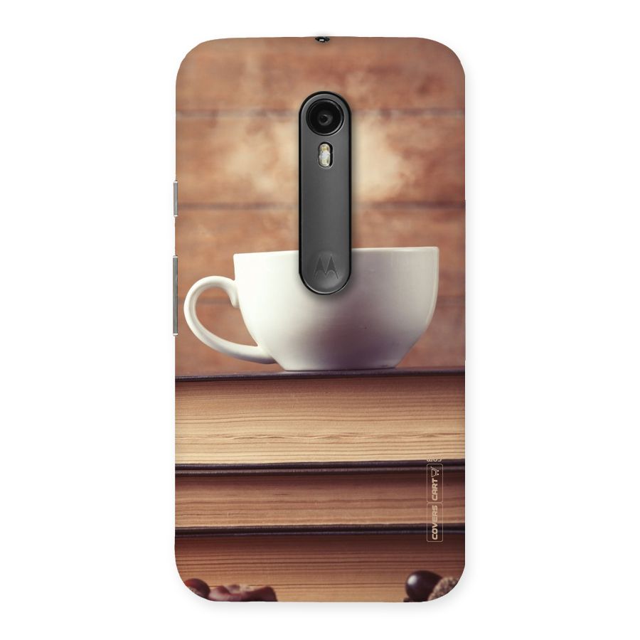 Coffee And Bookworm Back Case for Moto G3