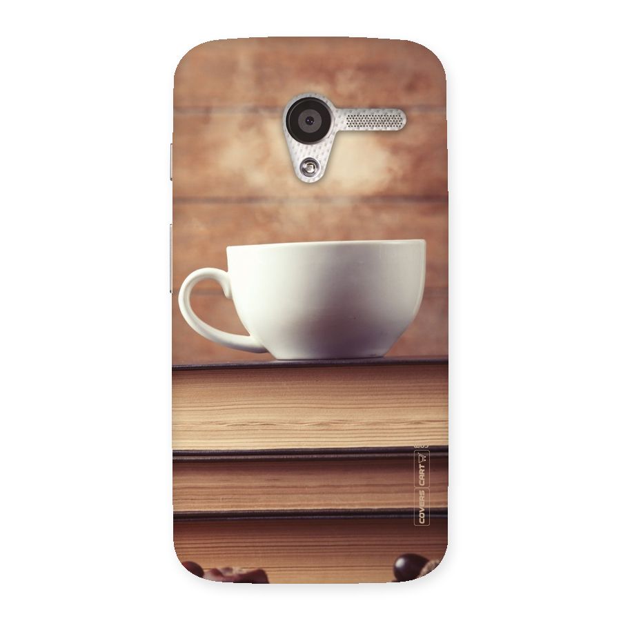 Coffee And Bookworm Back Case for Moto X