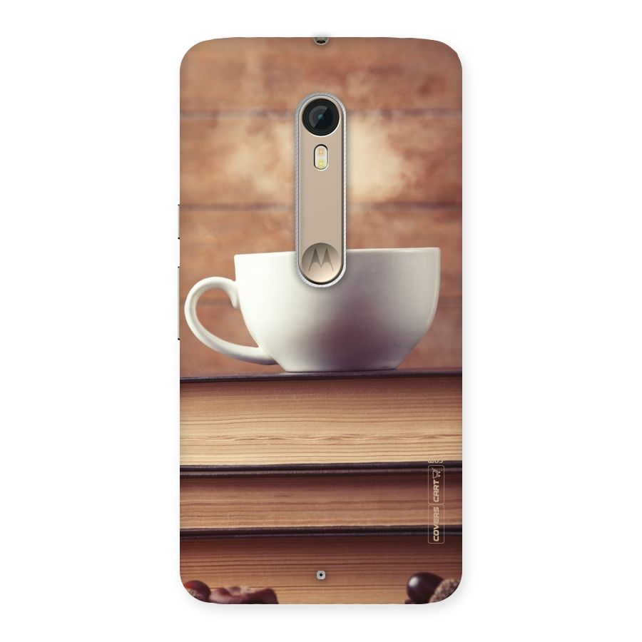 Coffee And Bookworm Back Case for Motorola Moto X Style