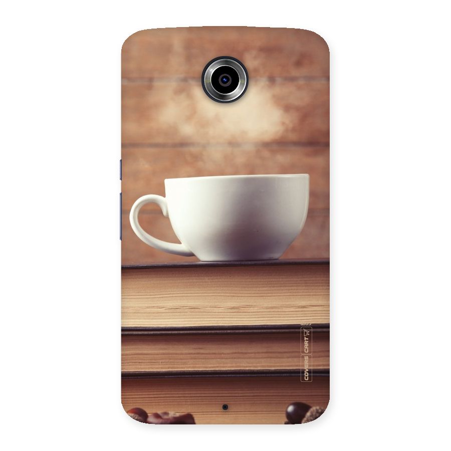 Coffee And Bookworm Back Case for Nexsus 6
