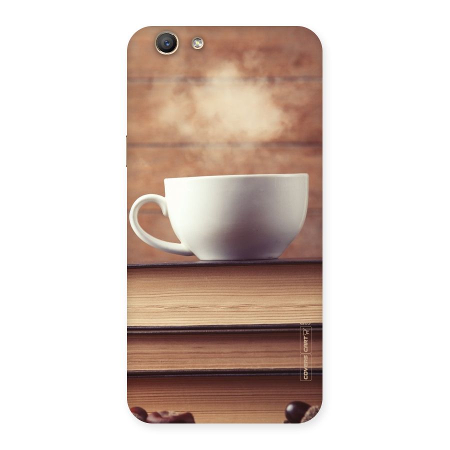 Coffee And Bookworm Back Case for Oppo F1s