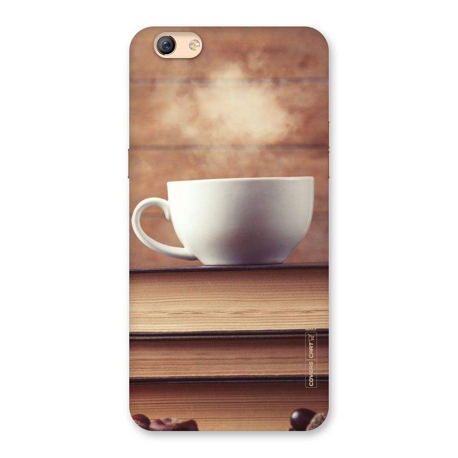Coffee And Bookworm Back Case for Oppo F3 Plus
