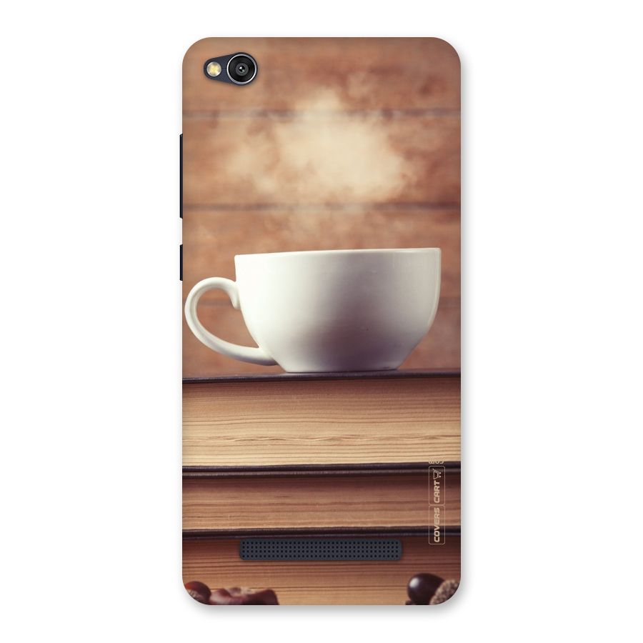 Coffee And Bookworm Back Case for Redmi 4A