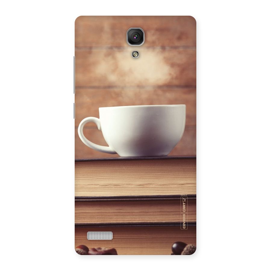 Coffee And Bookworm Back Case for Redmi Note