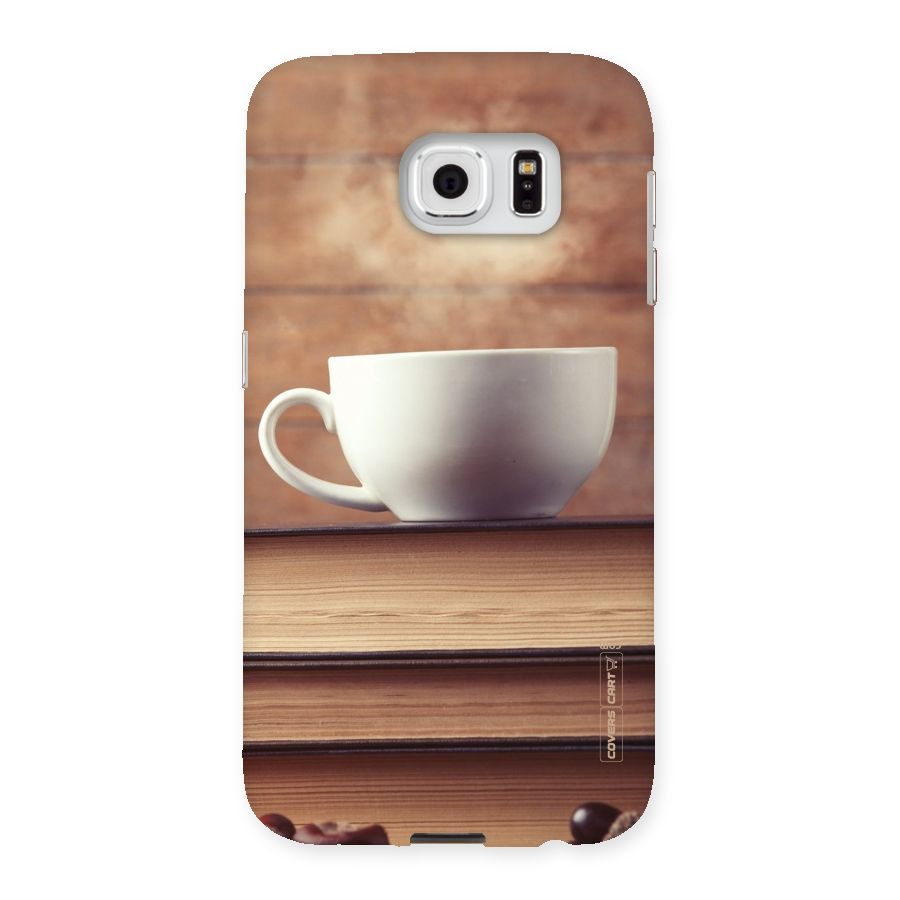 Coffee And Bookworm Back Case for Samsung Galaxy S6