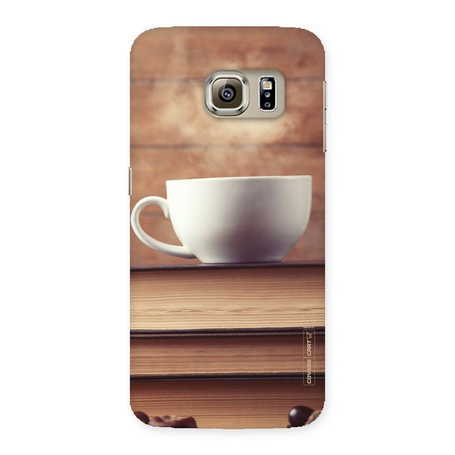 Coffee And Bookworm Back Case for Samsung Galaxy S6 Edge