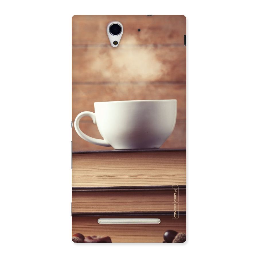 Coffee And Bookworm Back Case for Sony Xperia C3