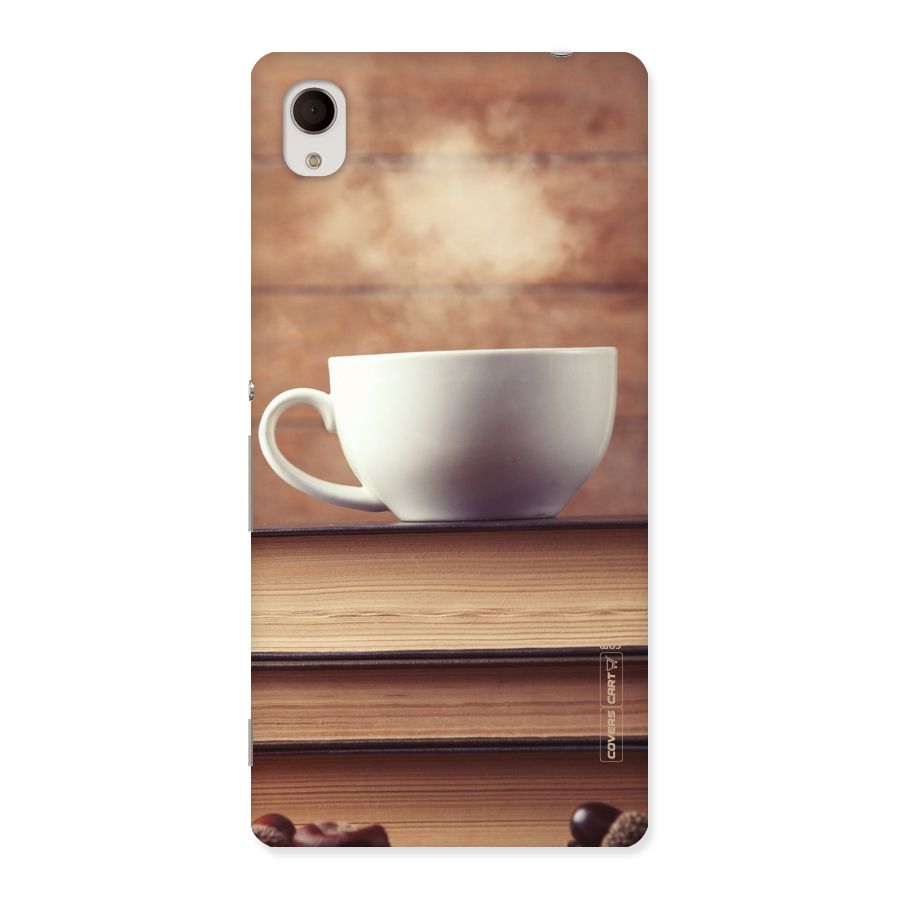 Coffee And Bookworm Back Case for Sony Xperia M4