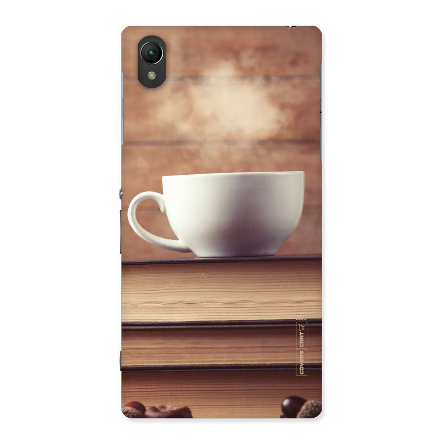 Coffee And Bookworm Back Case for Sony Xperia Z1