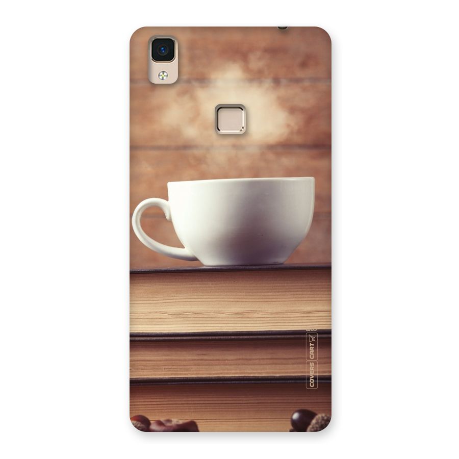 Coffee And Bookworm Back Case for V3 Max