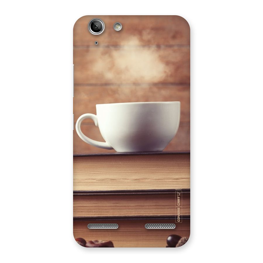 Coffee And Bookworm Back Case for Vibe K5 Plus