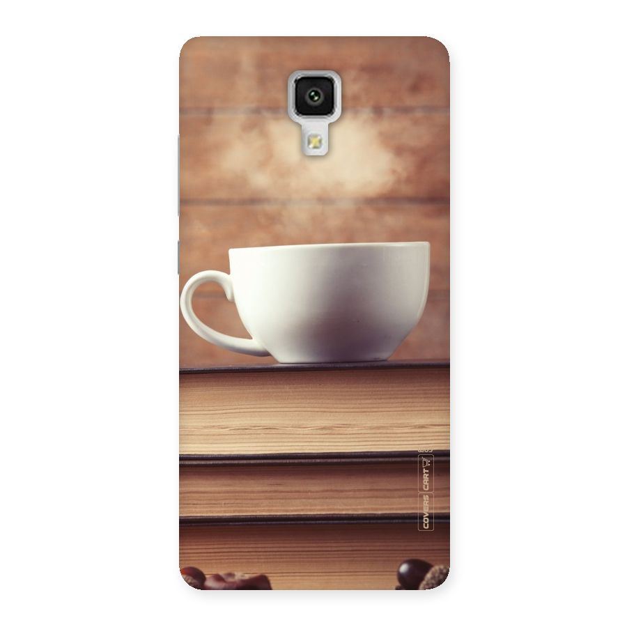 Coffee And Bookworm Back Case for Xiaomi Mi 4