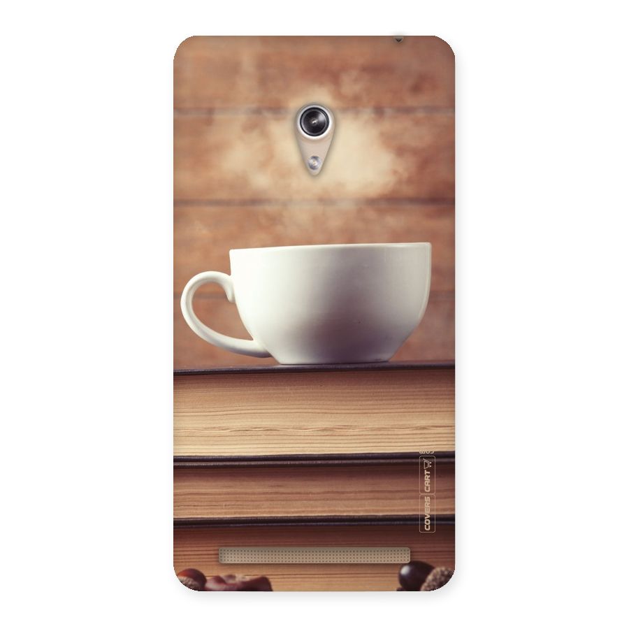 Coffee And Bookworm Back Case for Zenfone 6