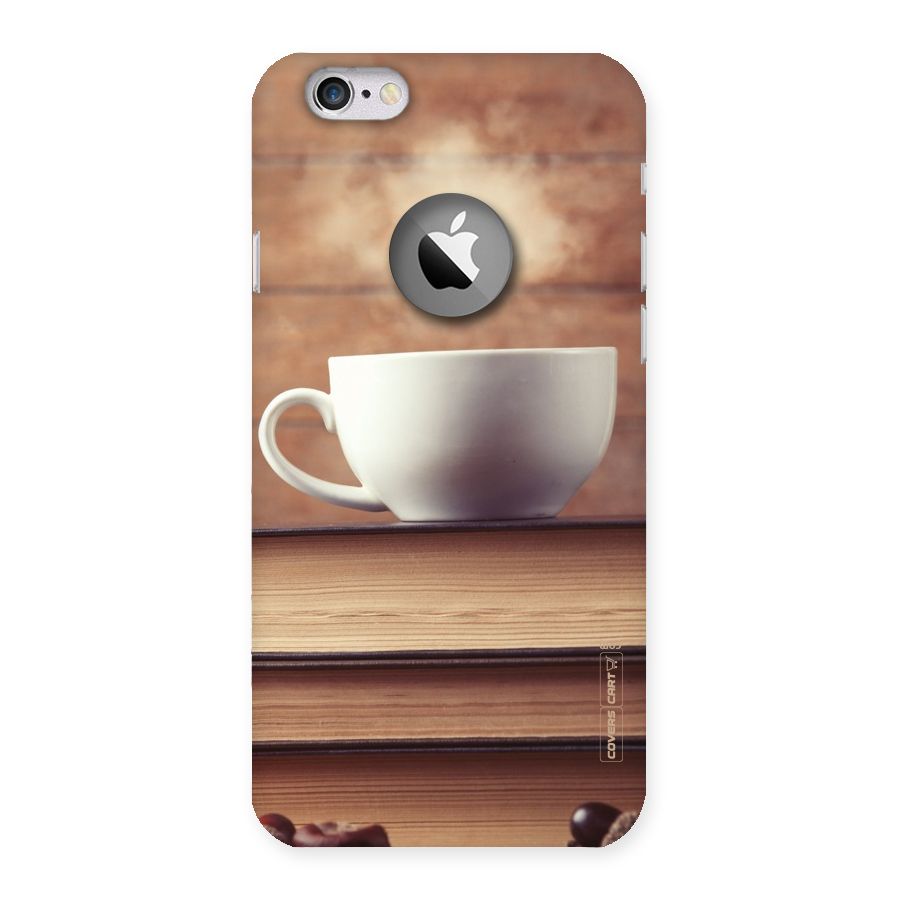 Coffee And Bookworm Back Case for iPhone 6 Logo Cut