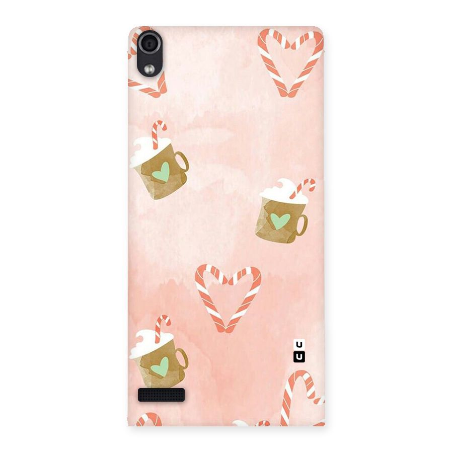 Coffee And Candies Back Case for Ascend P6
