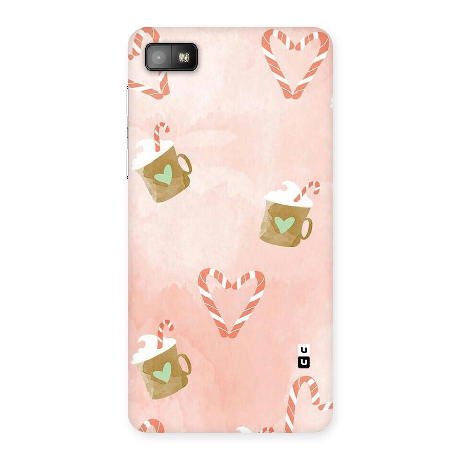 Coffee And Candies Back Case for Blackberry Z10