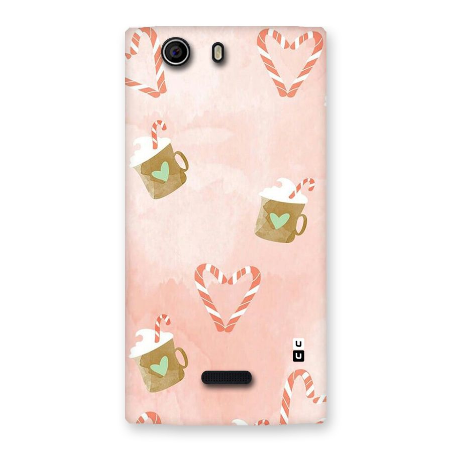 Coffee And Candies Back Case for Canvas Nitro 2 E311