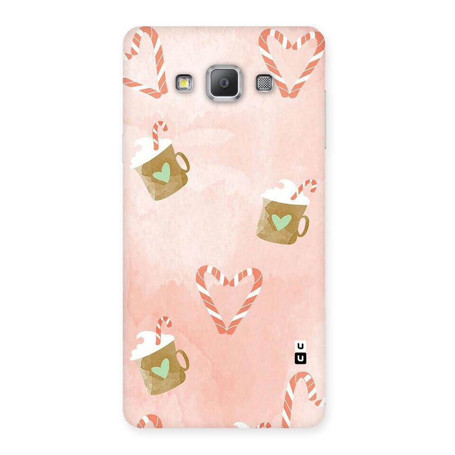 Coffee And Candies Back Case for Galaxy A7