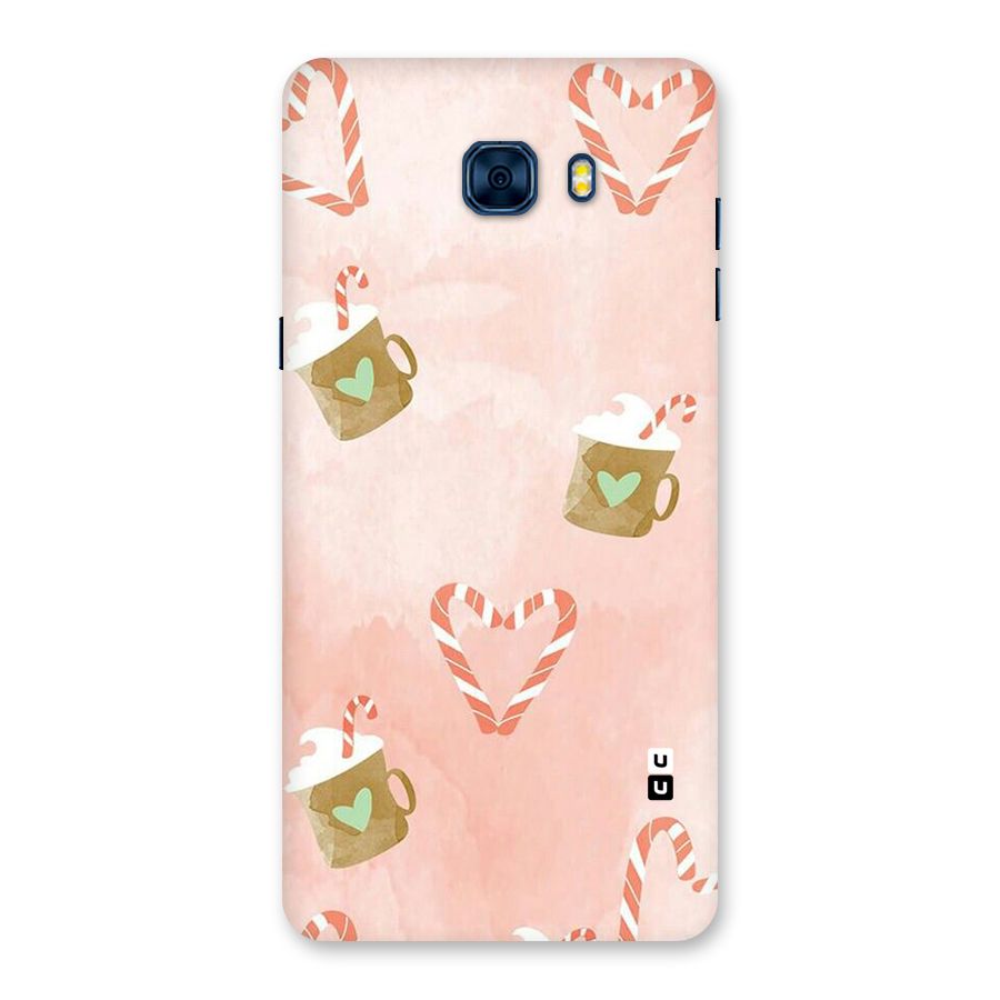 Coffee And Candies Back Case for Galaxy C7 Pro