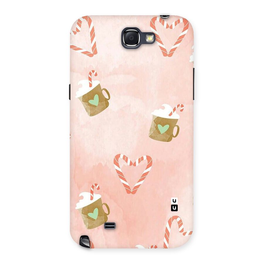 Coffee And Candies Back Case for Galaxy Note 2