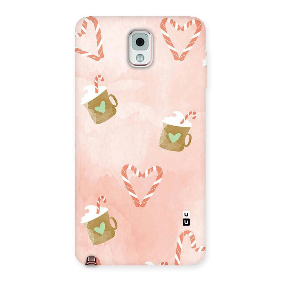 Coffee And Candies Back Case for Galaxy Note 3