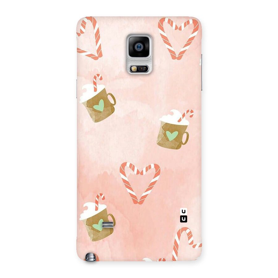 Coffee And Candies Back Case for Galaxy Note 4