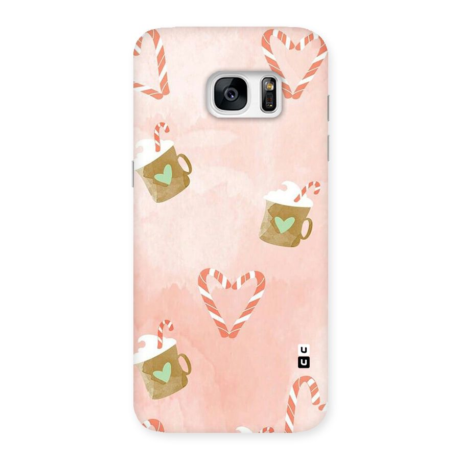 Coffee And Candies Back Case for Galaxy S7 Edge