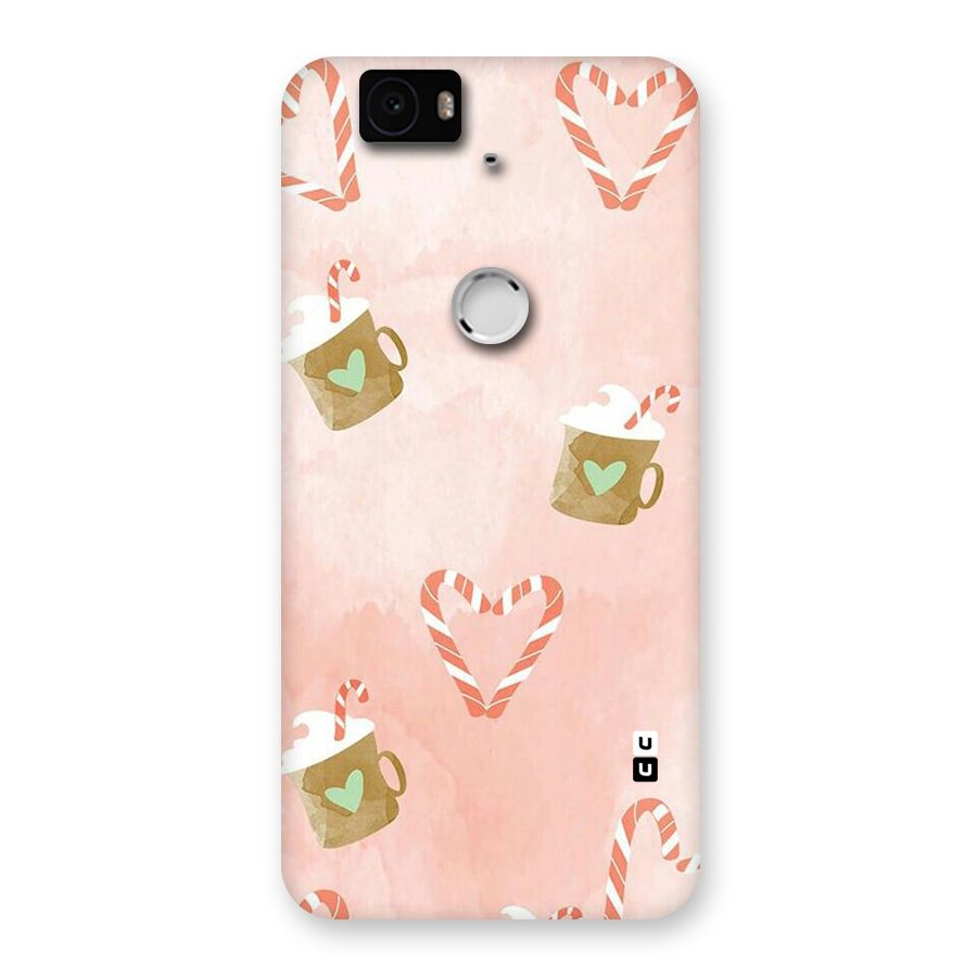 Coffee And Candies Back Case for Google Nexus-6P