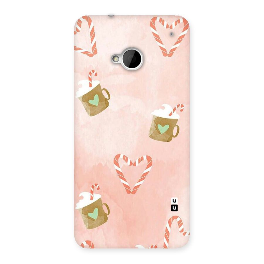 Coffee And Candies Back Case for HTC One M7