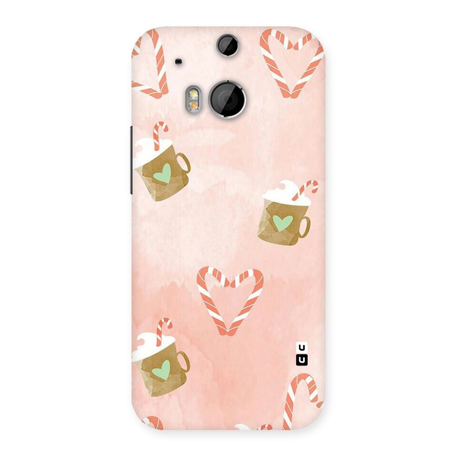 Coffee And Candies Back Case for HTC One M8
