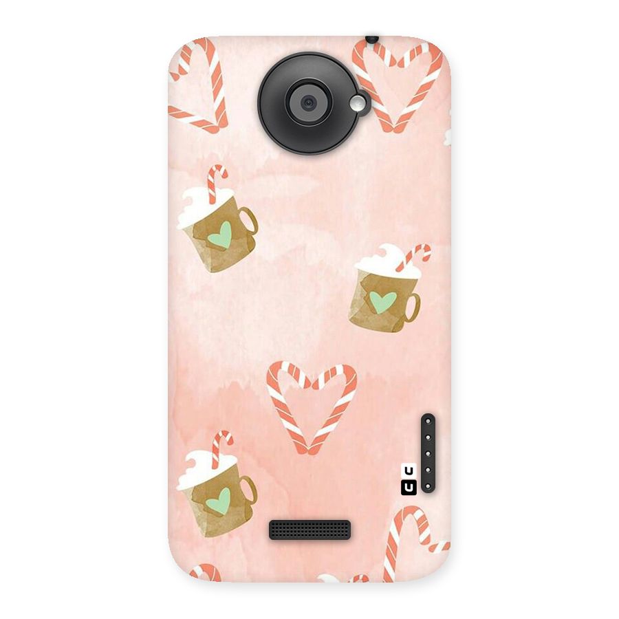 Coffee And Candies Back Case for HTC One X