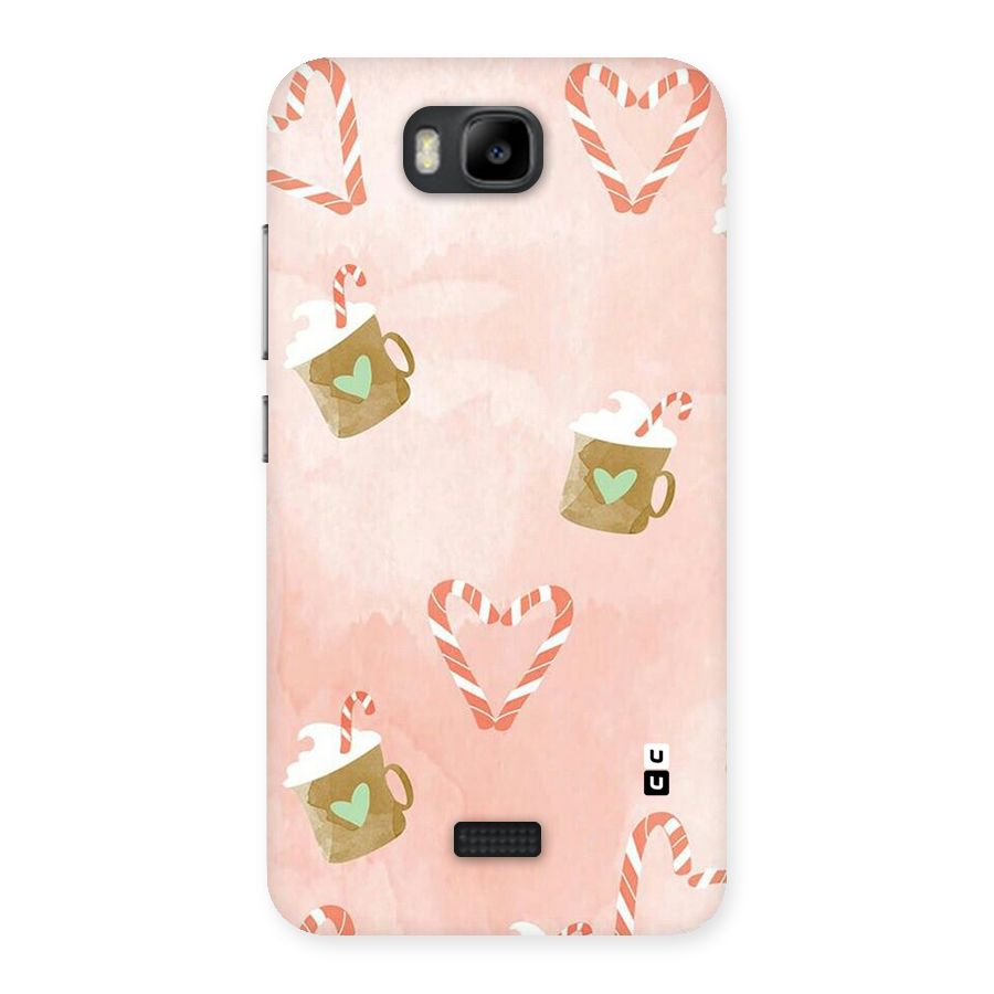 Coffee And Candies Back Case for Honor Bee